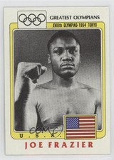 1983 History's Greatest Olympians 7-Eleven Rings Joe Frazier #98 0qx8