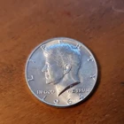 1964 Kennedy Half Dollar 90% Silver - EXACT Coin Pictured