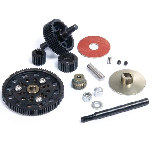 Heavy Duty Steel Transmission Straight Gear Set for 1/10 Axial SCX10 RC Model...