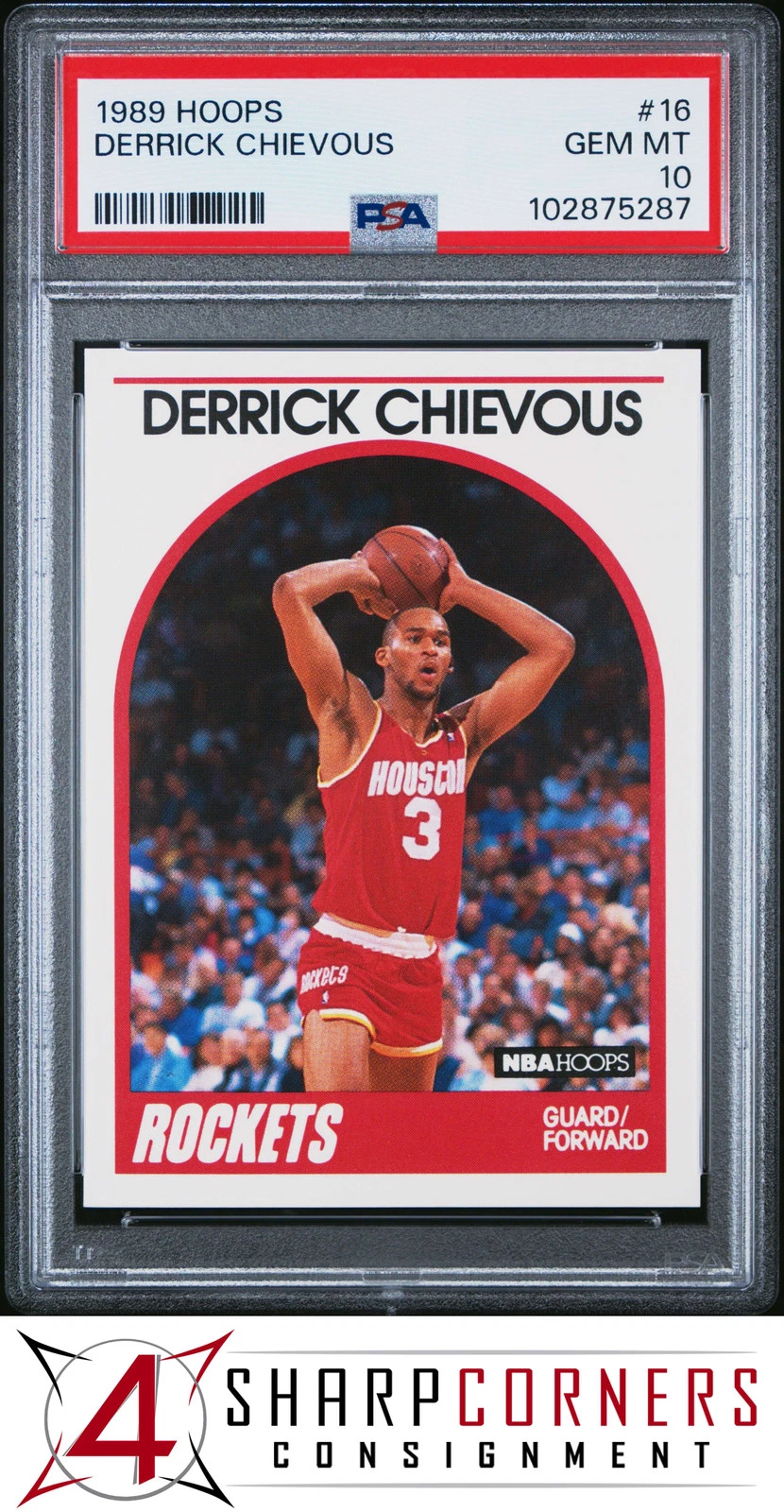 Derrick Chievous trading card
