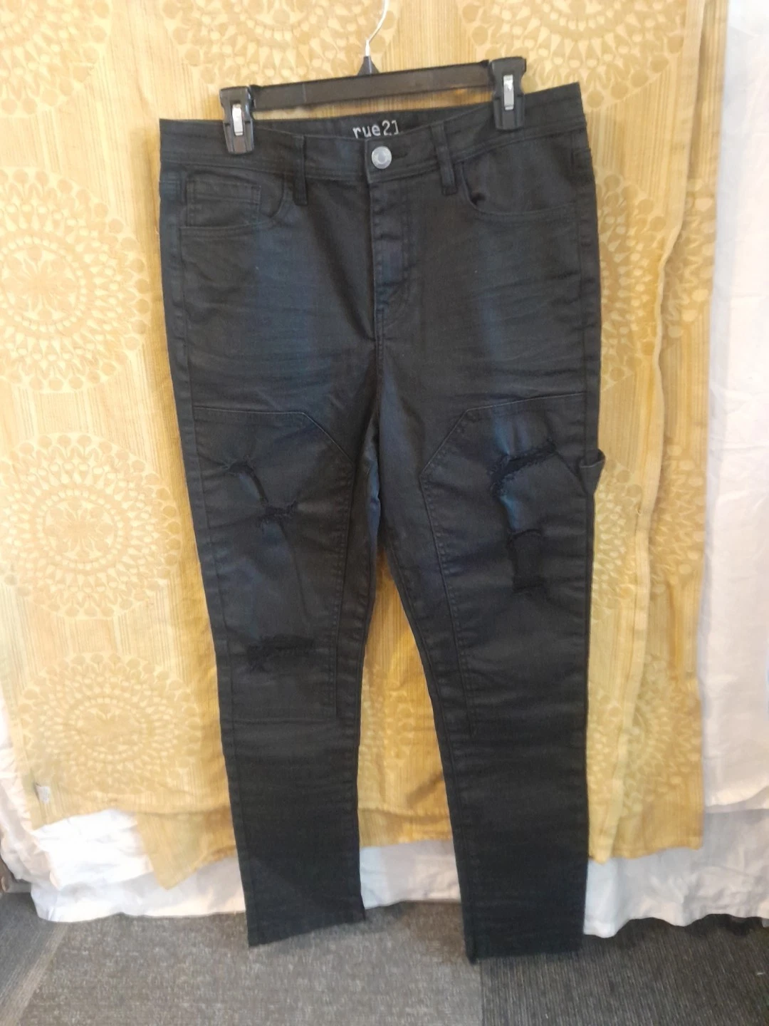 Jean homme Rue21 Supreme Flex noir vieilli taille 34/30