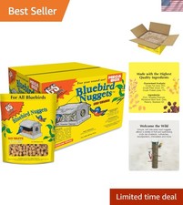 8lb Bluebird Suet Nuggets - Healthier, Mess-Free Bird Feed for Backyard Birds