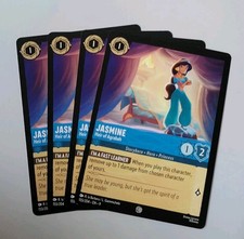 4x Disney Lorcana TCG - Fabled: Jasmine 155/204 - Common - Near Mint