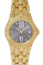 Patek Philippe Neptune 18k Yellow Gold Gray D...