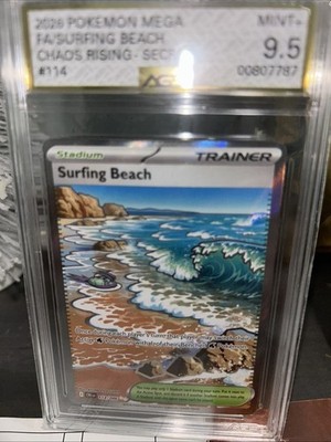 Surfing Beach 114/086 Me04: Chaos Rising Holo for sale online | eBay