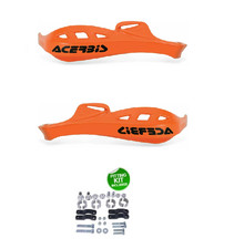 0013057 COPPIA Acerbis Paramani Rally PROFILE arancio MOTO ENDURO SPORT RALLY