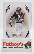 2013 Panini Prominence Stedman Bailey Rookie Card. rookie card picture