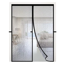 RELIANCER Magnetic Thermal Insulated Door Curtain,Waterproof EVA Door Cover,F...