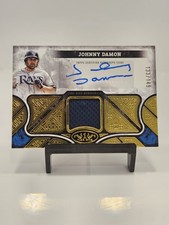 2025 Topps Tier One Johnny Damon Jersey Auto #/149 Rays