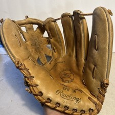 Rawlings Vintage Baseball/Softball Glove Model DW 10 'Big Wheel' 12' - USA Made