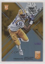 2017 Panini Elite Draft Picks Aspirations Orange Travin Dural #187 g6p