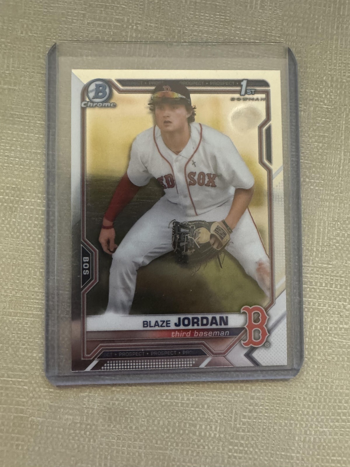 2021 Bowman #BCP-71 Blaze Jordan Chrome Prospects