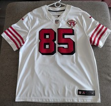 49ers Nike George Kittle Jersey 94 Throwback Limited Vapor Jersey Used Niners XL