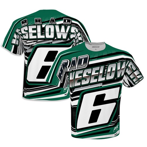 Men's Roush Fenway Keselowski Racing White Brad Keselowski Sublimated Speedster