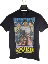 Guess Rhythm & Sound T-Shirt Adult Mens M Graphic Tee American Indian Music *