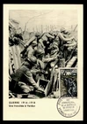 DR WHO 1956 FRANCE FDC WWI MILITARY MAXIMUM CARD R72492