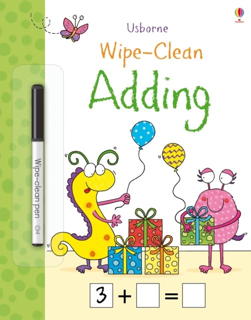 Wipe-Clean Adding by Jessica Greenwell (Paperback Book)