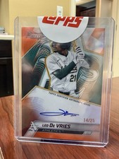 2025 Leo De Vries Bowman's Best Orange Best of 2025 Auto Athletics /25 #B25-LD