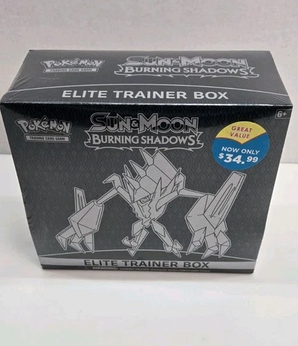 Pokemon TCG Sun & Moon Burning Shadows Elite Trainer Box ETB NEW SEALED