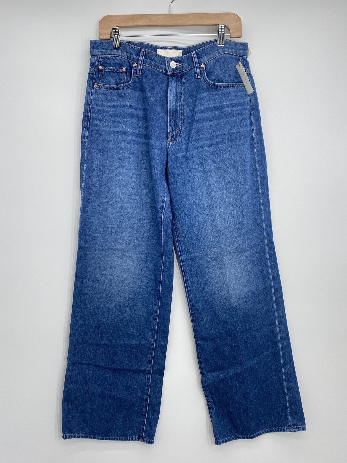 Mother Denim Womens Jeans Big Tipper Blue Size 30 The Mid Rise Maven Skimp