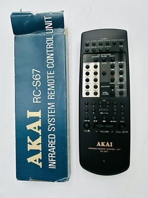 AKAI RC-S67 RC S67 Fernbedienung OVP NEU Remote Control 