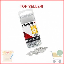 Arrow Fastener WA3/16 Aluminum Washers,Silver