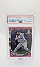 2019 Bowman Draft Cristian Javier Chrome - Red Refractor 1/5 LOW PRICE!