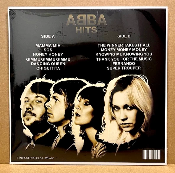ABBA - HITS Lp/Vinile/Vinyl   Ltd Cover N. 118/200 Color Green  New Cover - Immagine 2 di 4
