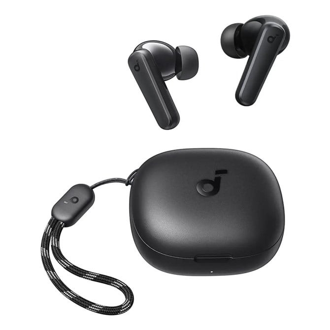 Soundcore R50i Wireless Earbuds with 10mm Drivers and Charging Case in Black - Image 2