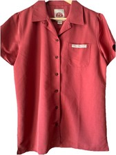 Overseas Adventure Travel Sir Edmund Hillary Club Top Womens M Button Up Collar