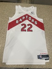NBA Malachi Flynn (2021/22) Toronto Raptors Game Worn Jersey - Size 46 Team COA