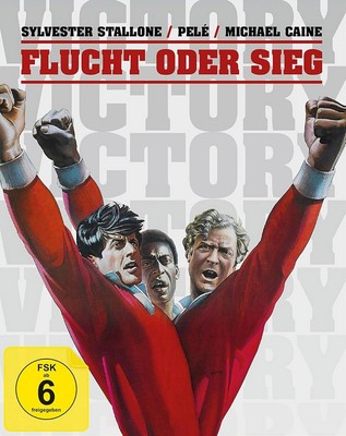 Flucht oder Sieg - Sylvester Stallone - Mediabook # BLU-RAY-NEU
