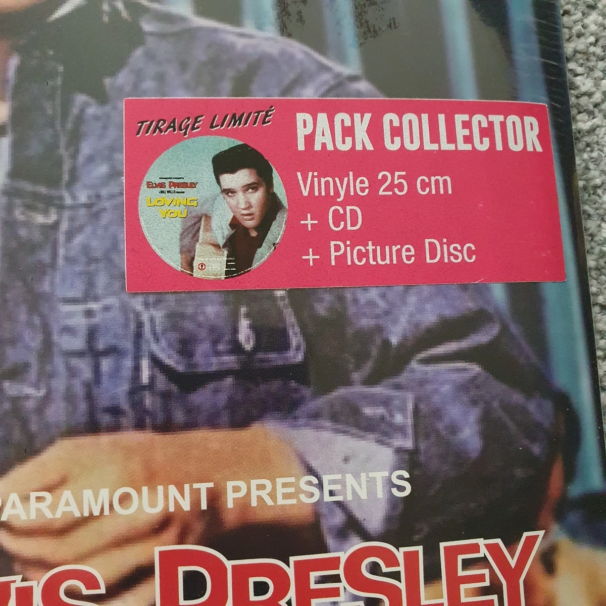 ELVIS PRESLEY "LOVING YOU, THE ALTERNATIVE..." 10" LP, 10" PIC DISC LP & CD. NEW
