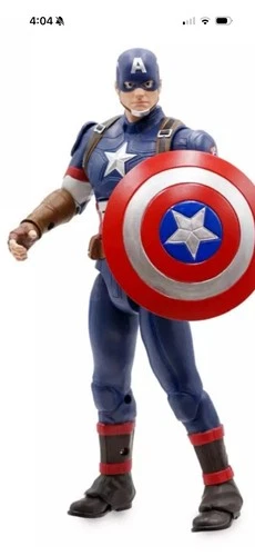 Disney Marvel Captain America Talking Action Figure 10”