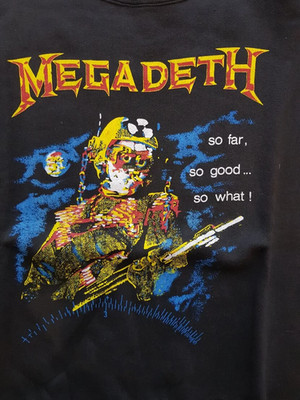 New MEGADETH - so far, so good Gift family shirt All size D2146