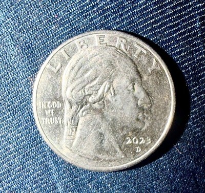 2023 D Eleanor Roosevelt - RARE Error Quarter  In Cod We Trust 