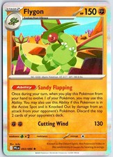 Flygon 053/094 Rare Phantasmal Flames Pokemon Holo Lightly Played