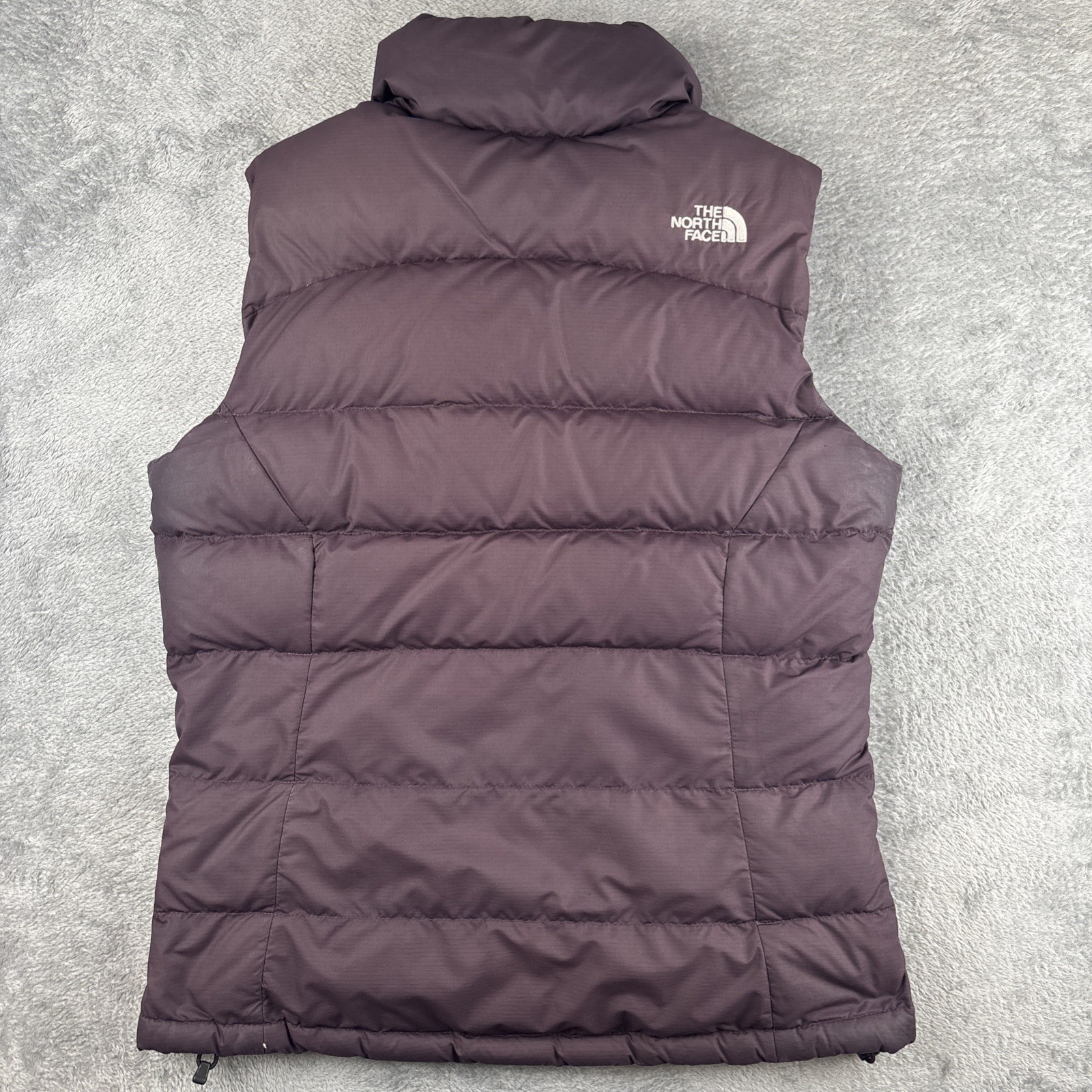 The North Face Nuptse Gilet 700 S/P Purple Body Warmer Womens Authentic image 9
