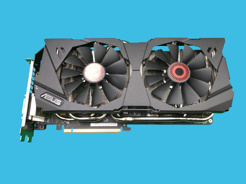 ASUS NVIDIA GeForce GTX 980 STRIX-GTX980-DC2OC-4GD5, 4GB GDDR5, USED
