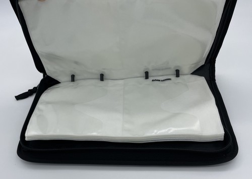 Case Logic CD/DVD 24 Ct Ordner Reißverschluss Hülle mit Aufklebern & Einlagen NEU - Bild 4 von 4