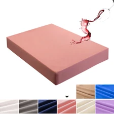 Waterproof Mattress Protector Breathable Soft Bed Matress Cover Deep Pocket