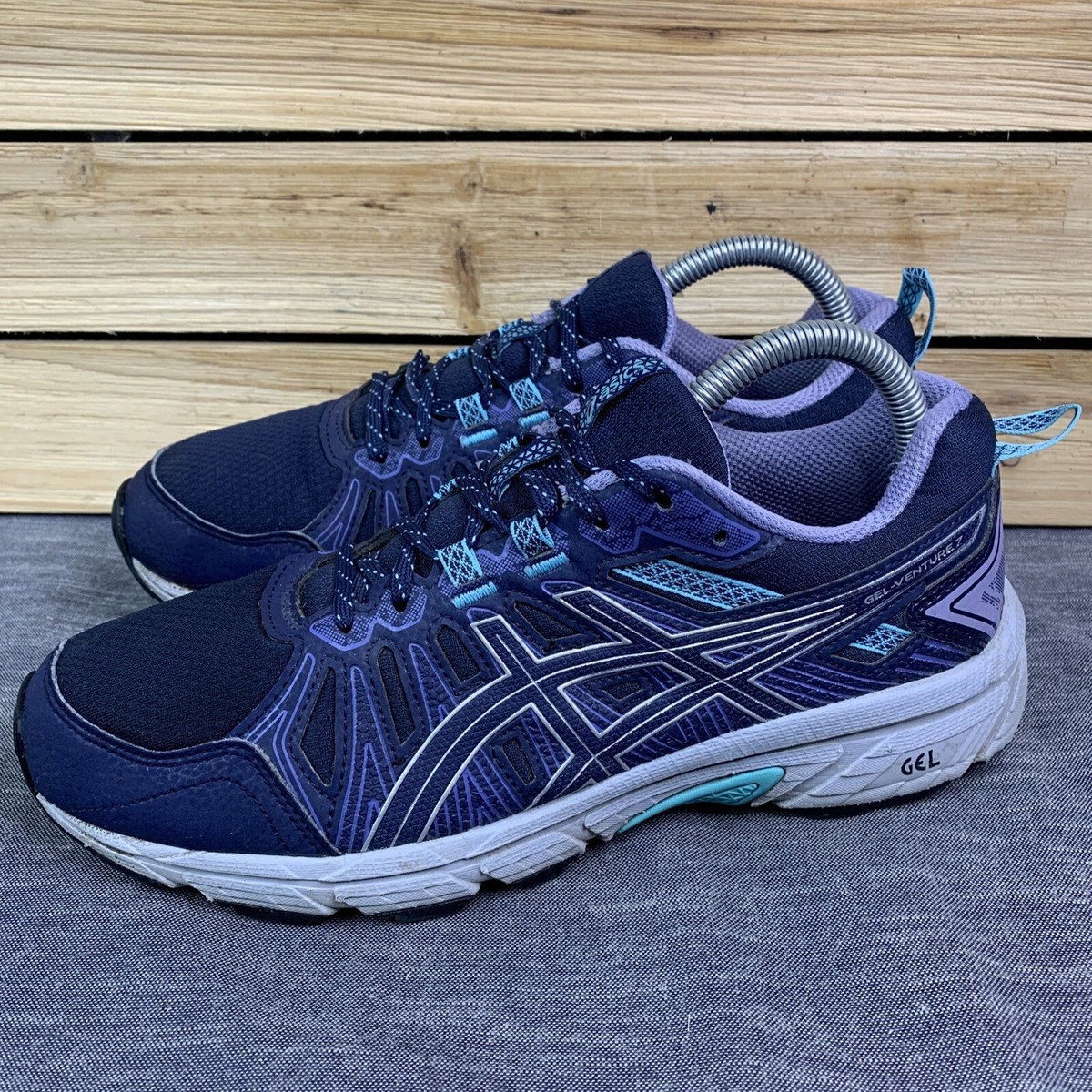 ASICS Gel-Venture 7 Trail Running Shoes Mens size 12 (4E) Extra Wide Blue ASICS Men main image 2