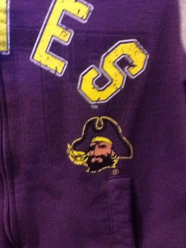 East Carolina Pirates Ladies Medium Full Zip Hoodie, EUC - Picture 4 of 11