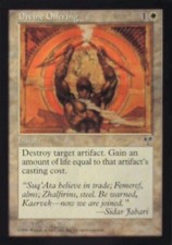 Divine Offering - Mirage: #11, Magic: The Gathering Nm R107