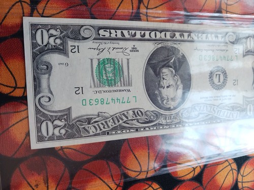 1981A $20 Twenty Dollar Bill Federal Reserve Note Vintage United States - Picture 5 of 6