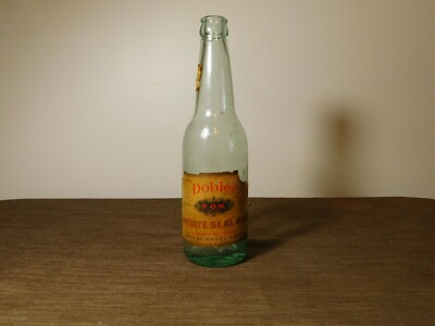 VINTAGE  PAPER LABEL DOBLER BREWING CO ALBANY NY PRIVATE SEAL BEER BOTTLE