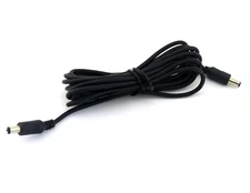 CCTV DC Power 5.5 x 2.1mm Male To Male Plug Connector Extension Cable Cord 10ft