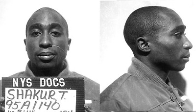 TUPAC SHAKUR MUG SHOT GLOSSY POSTER PICTURE PHOTO mugshot 2pac