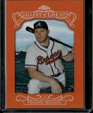 2015 Topps Chrome Gallery of Greats ORANGE REFRACTOR #GGR1-30 YOU Pick