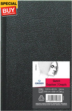 Artist Series Sketch Book, Hardbound, 5.5x8.5 inches, 108 Sheets - Lay Flat Art